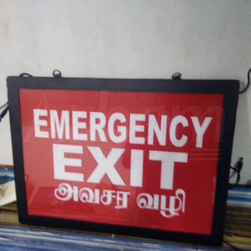 LED Exit Signage